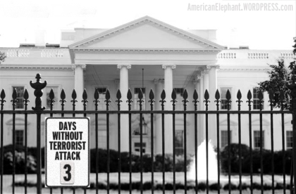 Obama Days Without Terrorist Attack